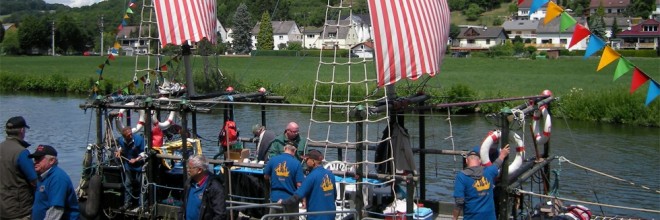 Boote legen an