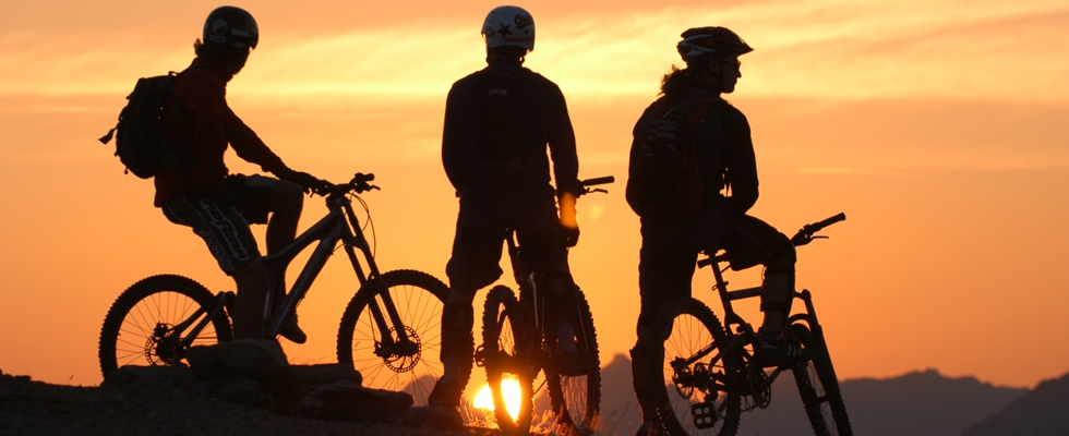 Fahrradfahrer sind herzlich Willkommen