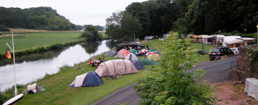 Langsam füllt sich der Campingplatz